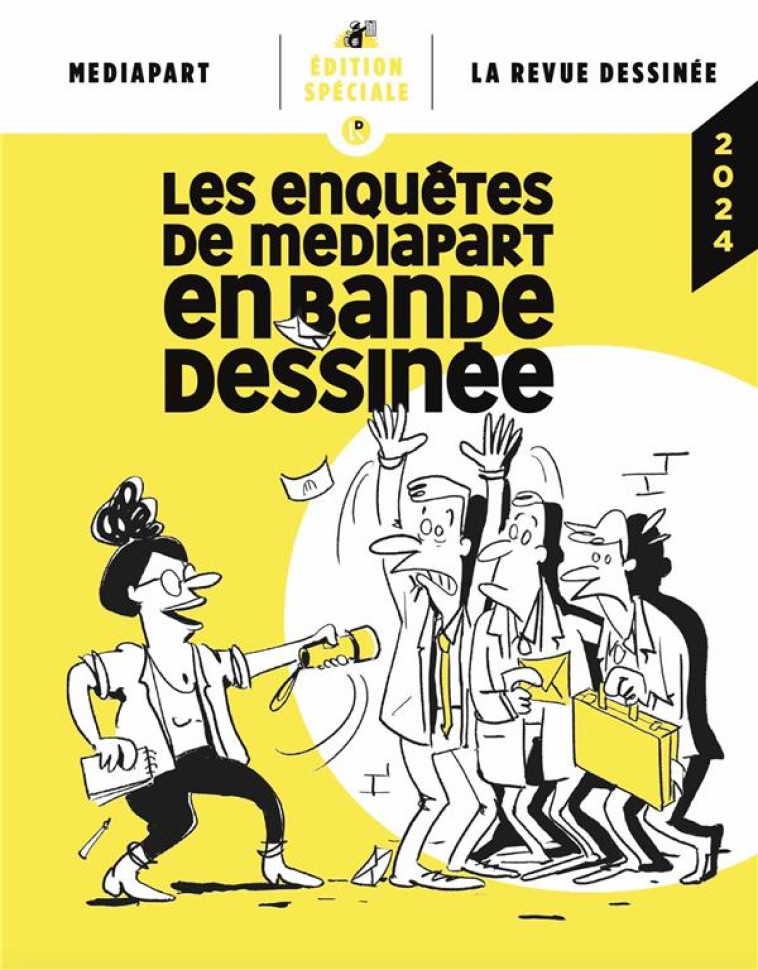 LES ENQUETES DE MEDIAPART EN BANDE DESSINEE - COLLECTIF - REVUE DESSINEE