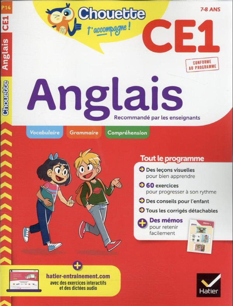 ANGLAIS CE1 ED 2022 - TOUATI/BEAUPERE - HATIER SCOLAIRE