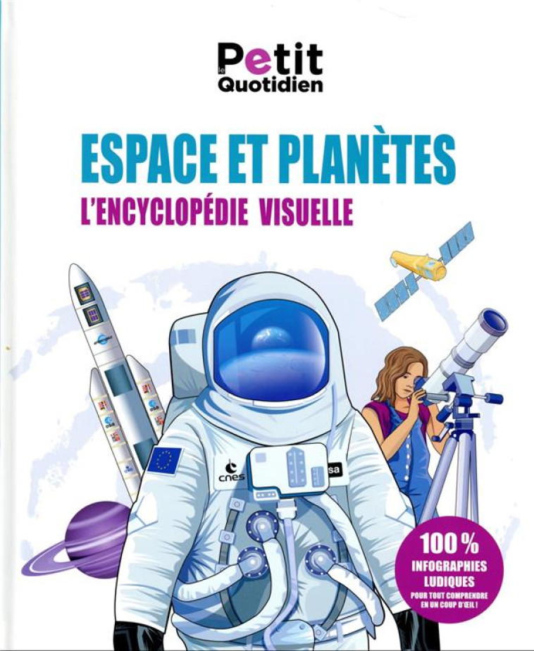 L-ENCYCLOPEDIE VISUELLE ESPACE ET LES PLANETES - PETIT QUOTIDIEN - PRISMA