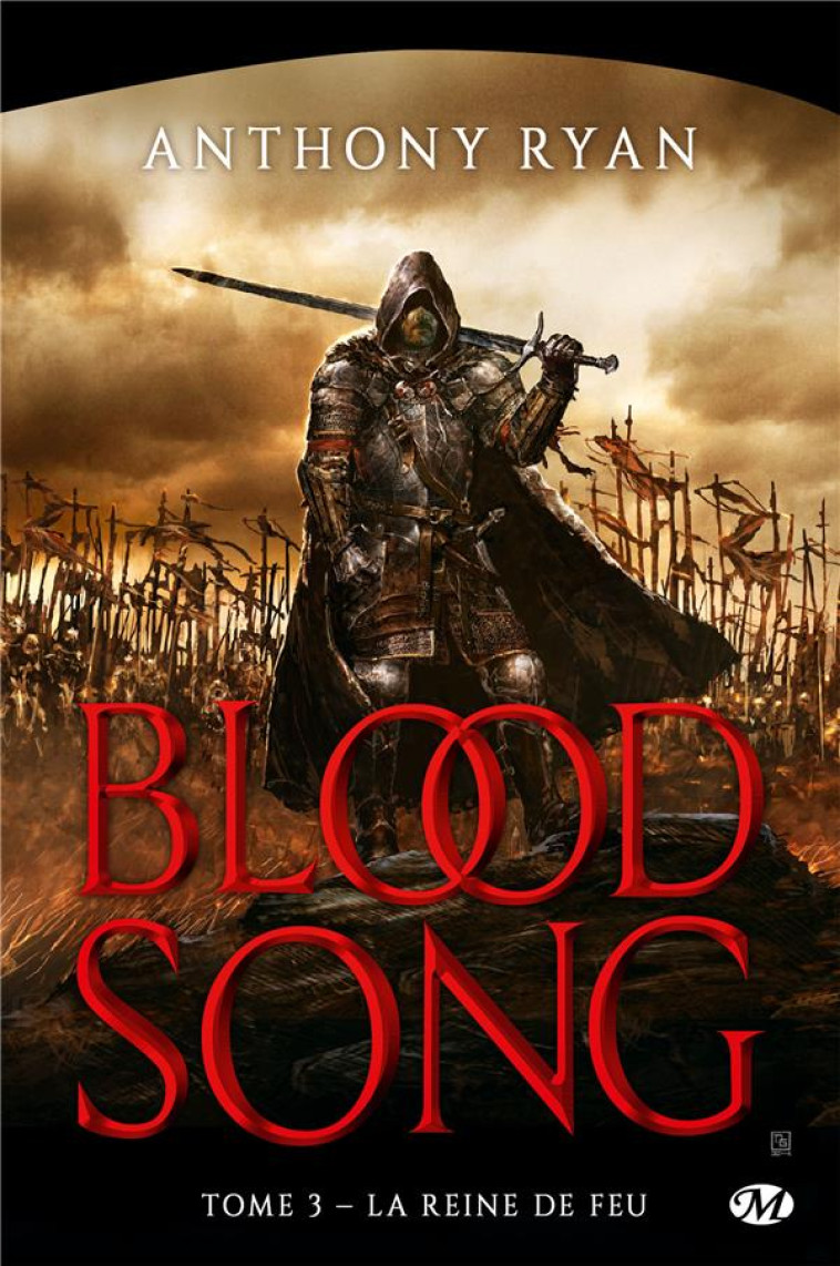 BLOOD SONG T3 LA REINE DU FEU - RYAN ANTHONY - Milady