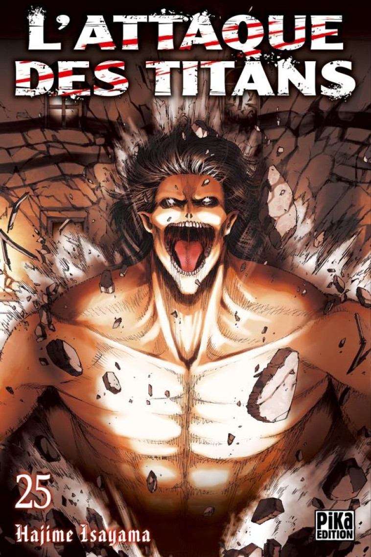 L-ATTAQUE DES TITANS T25 - ISAYAMA HAJIME - NC