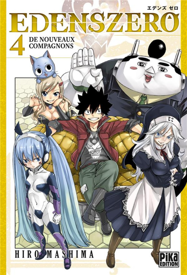 EDENS ZERO T04 - DE NOUVEAUX COMPAGNONS - MASHIMA HIRO - PIKA