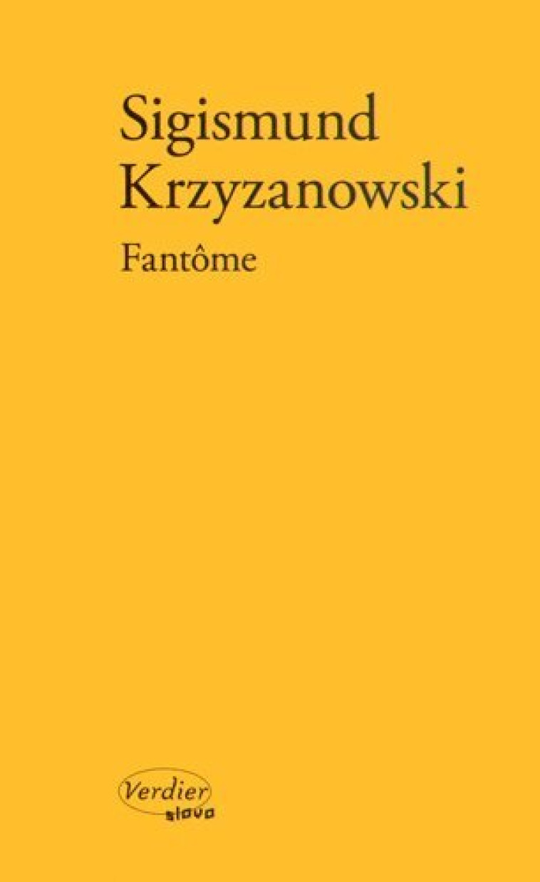 FANTOME - KR I ANOVSKIJ/PERREL - VERDIER