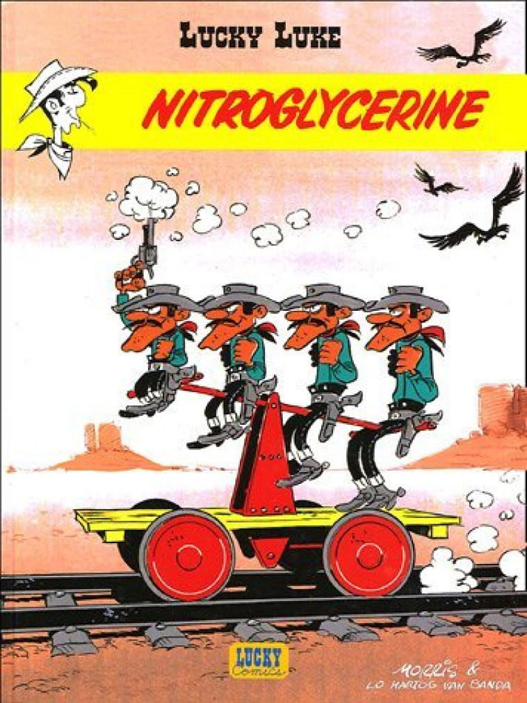 LUCKY LUKE T25 NITROGLYCERINE - VAN BANDA/MORRIS - LUCKY