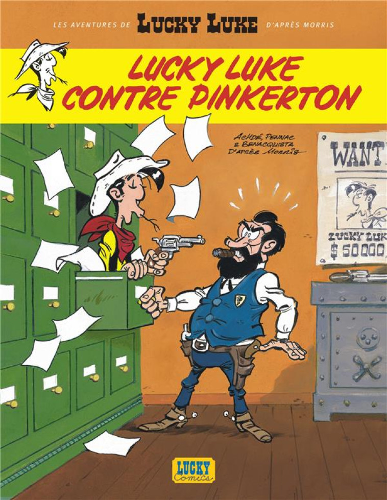 LUCKY LUKE T04 CONTRE PINKERTON - BENACQUISTA TONINO - LUCKY