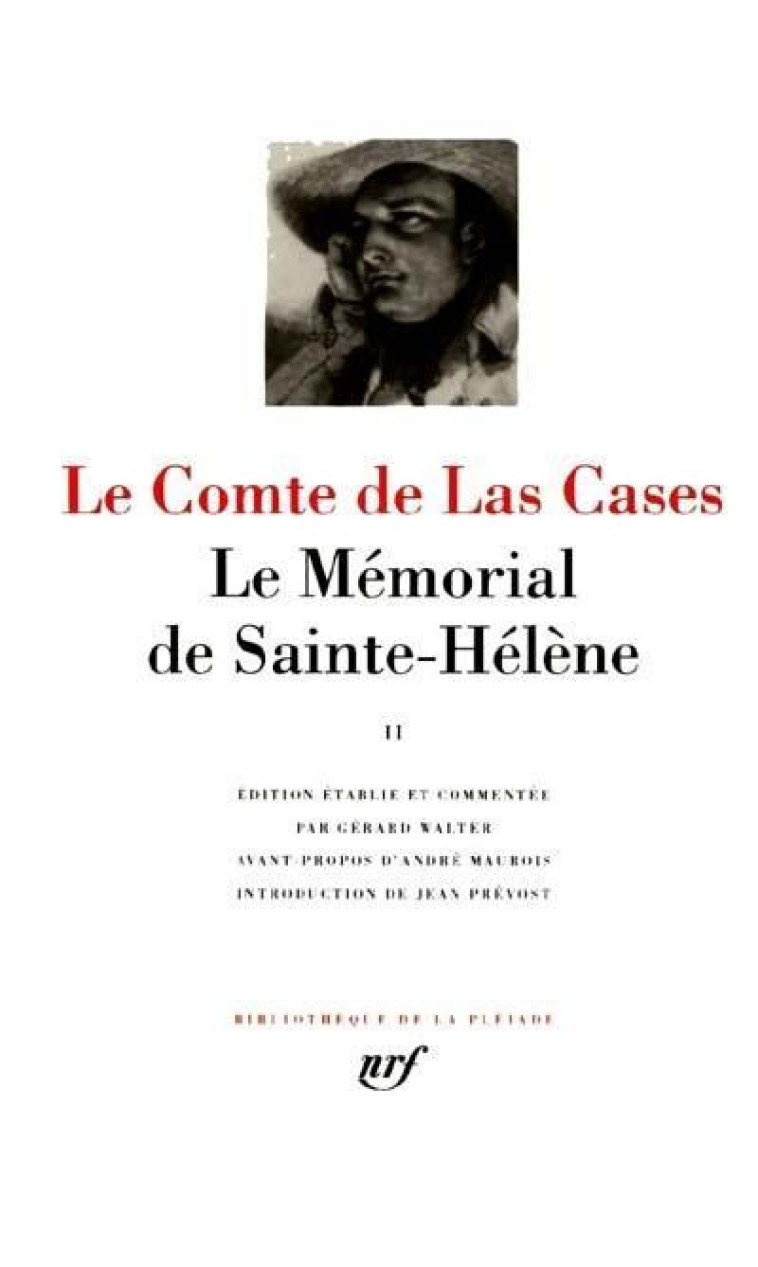 LE MEMORIAL DE SAINTE-HELENE T2 - LAS CASES - GALLIMARD