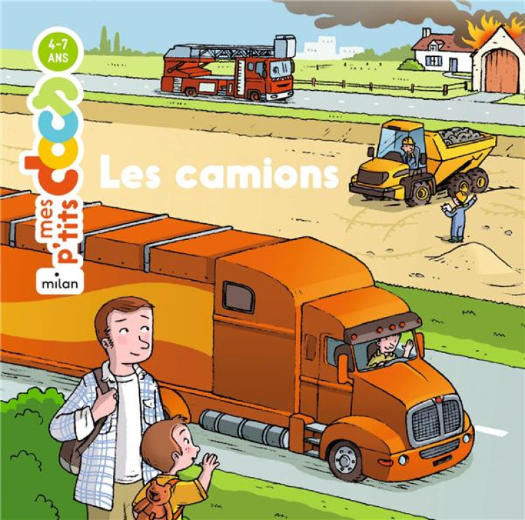 CAMIONS (LES) - LEDU/DE CHAMBOURCY - BD Kids