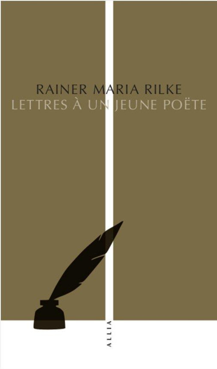 LETTRES A UN JEUNE POETE - RILKE RAINER MARIA - ALLIA