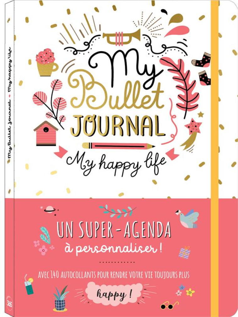 MY BULLET JOURNAL MEMONIAK - MY HAPPY LIFE - BRETIN MARIE - NC