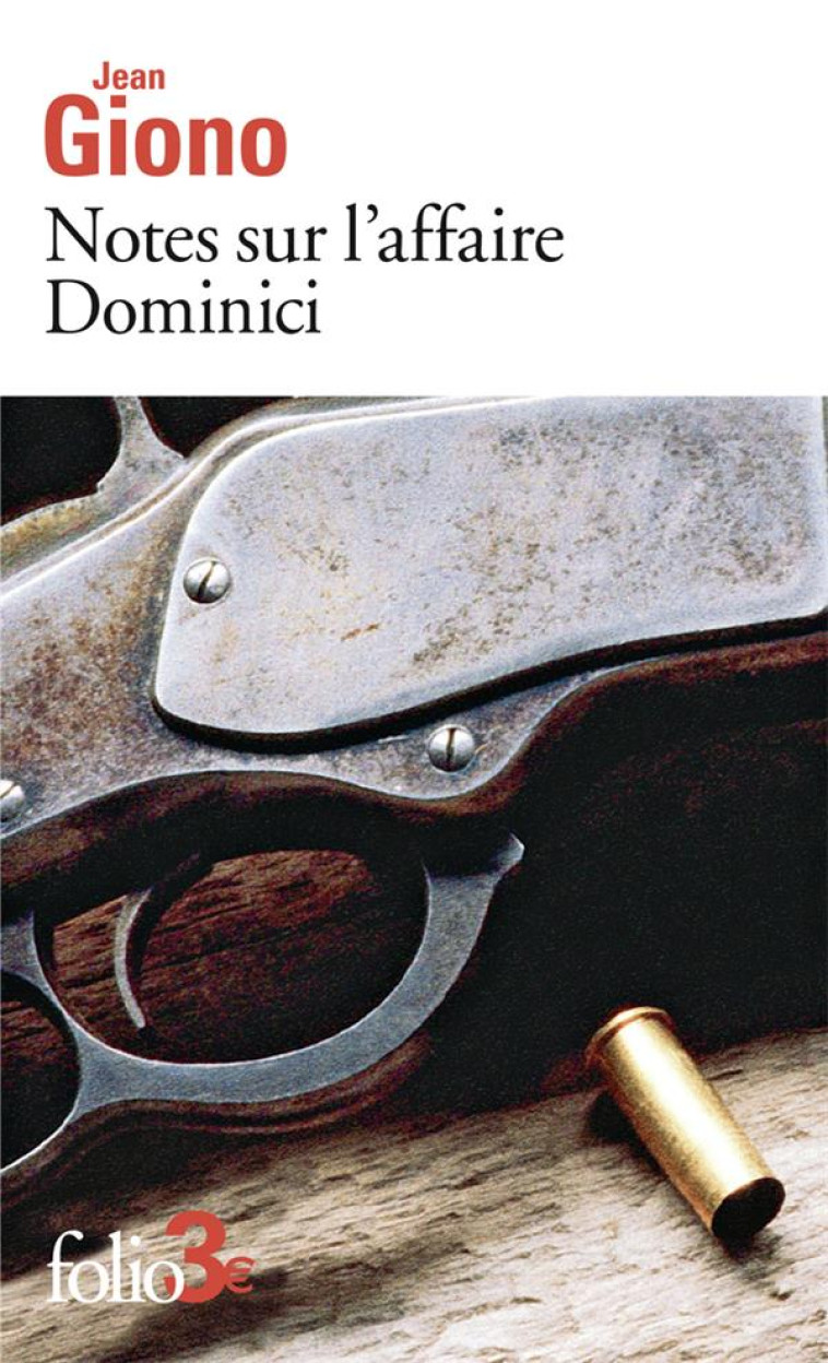 NOTES SUR L-AFFAIRE DOMINICI - GIONO JEAN - GALLIMARD