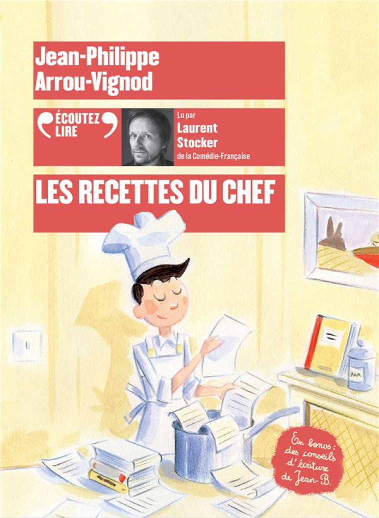 LES RECETTES DU CHEF CD (TP) - AUDIO - JEAN-PHILIPPE ARROU- - GALLIMARD