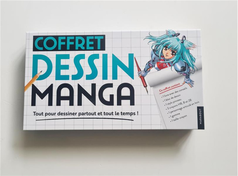 COFFRET DESSIN NOMADE MANGA - XXX - MARABOUT