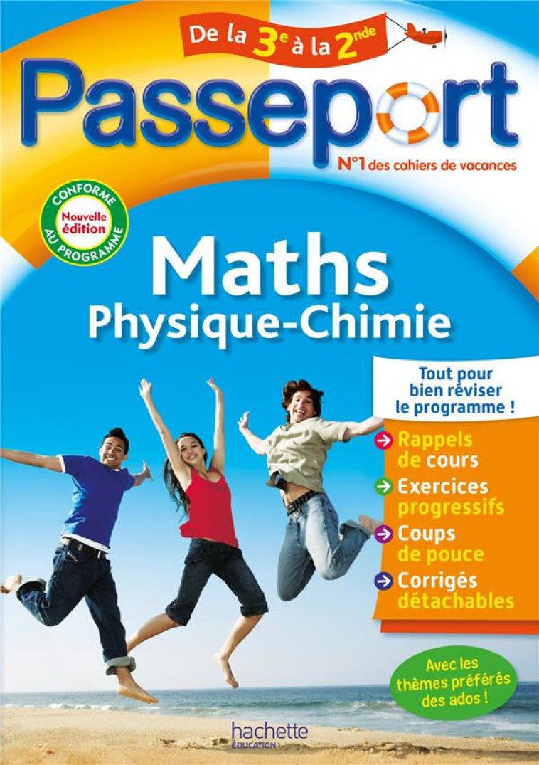 PASSEPORT MATHS DE LA 3E A LA 2NDE - DOUAY/DESSAINT - HACHETTE