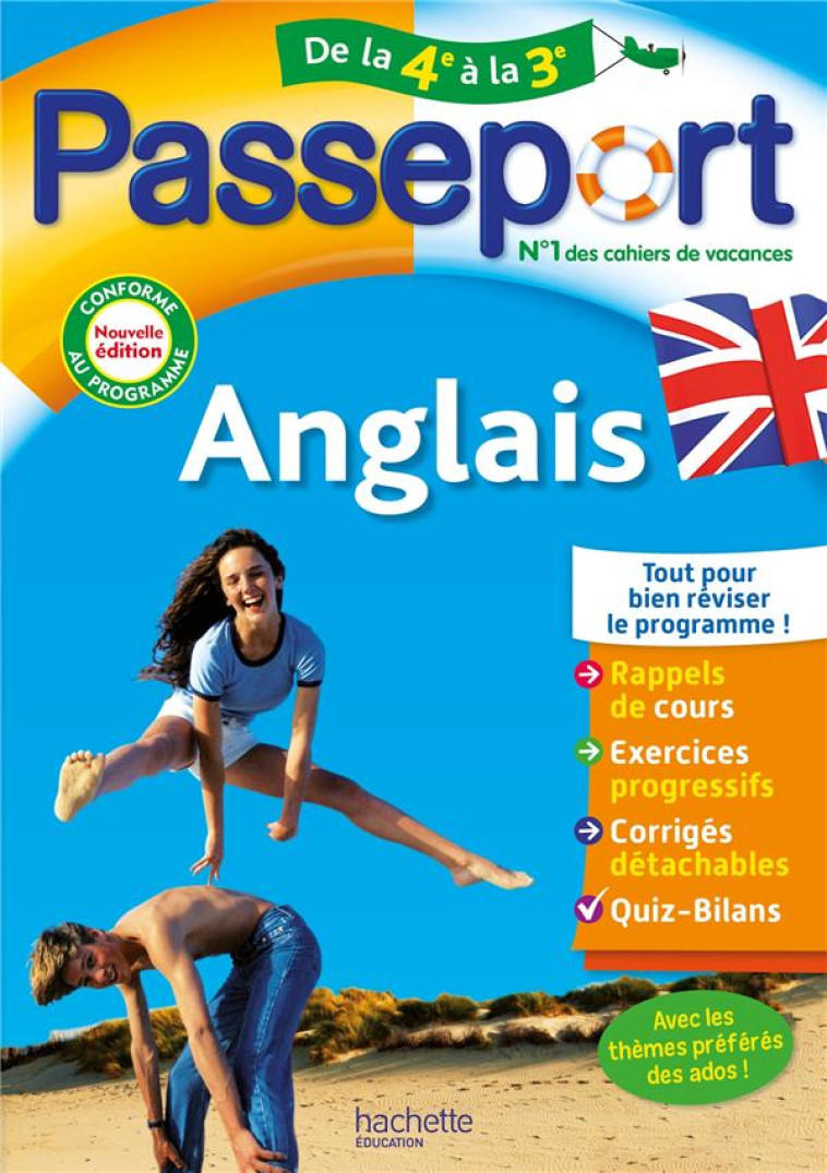 PASSEPORT ANGLAIS DE LA 4E A LA 3E - RIGG CAROLYN - HACHETTE