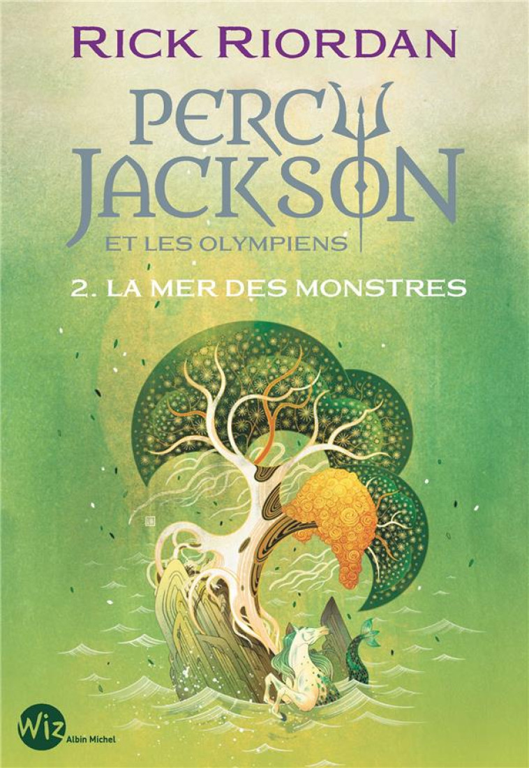 PERCY JACKSON T02 LA MER DES MONSTRES - RIORDAN RICK - ALBIN MICHEL