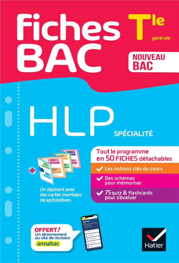 FICHES BAC HLP TLE (SPECIALITE) BAC 2024 - LAMOUCHE/SPIES/TOUET - HATIER SCOLAIRE