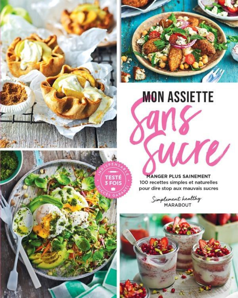 MON ASSIETTE SANS SUCRE - COLLECTIF - MARABOUT