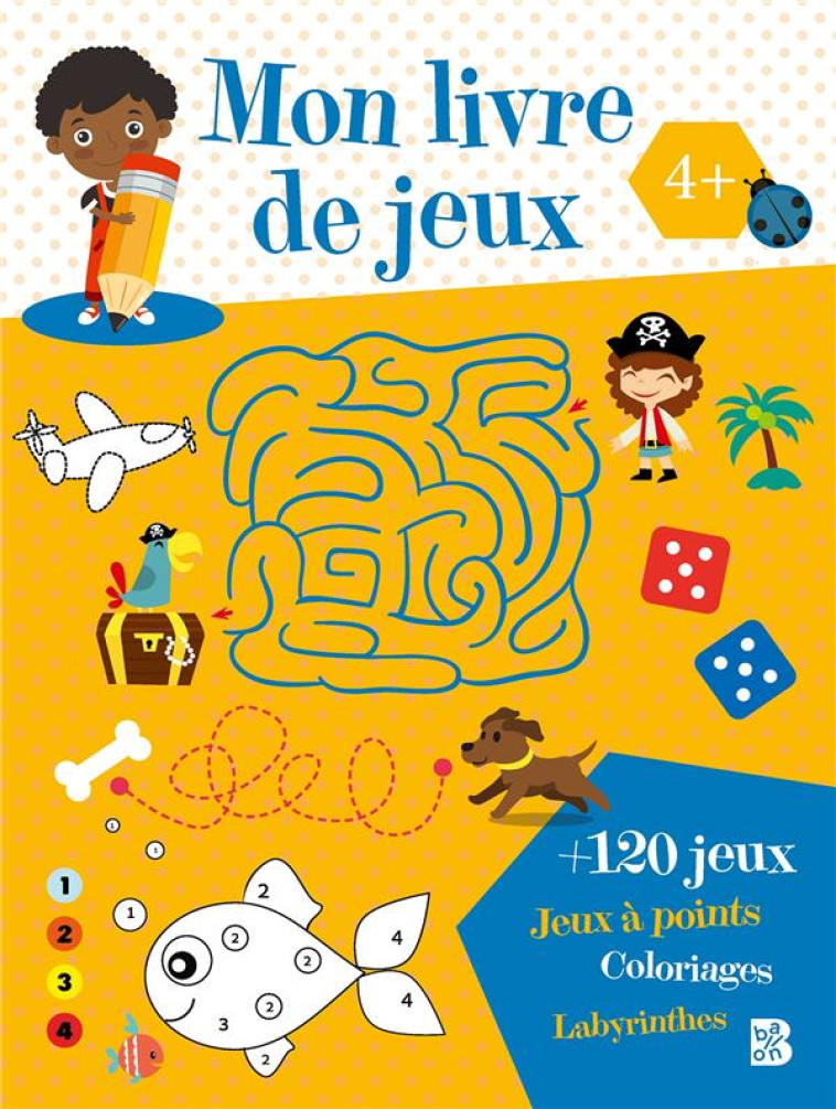 MON LIVRE DE JEUX 4+ - XXX - NC