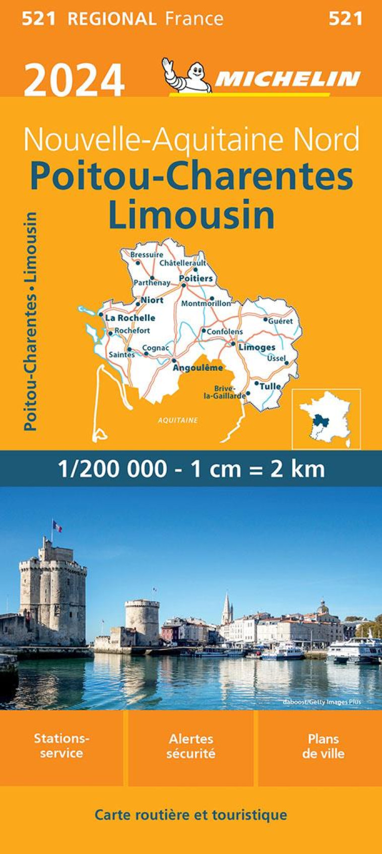 POITOU-CHARENTES LIMOUSIN 2024 - XXX - MICHELIN