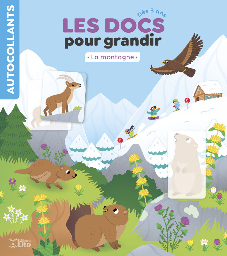 DOCS POUR GRANDIR LA MONTAGNE DES 3 ANS - TISSEROND - LITO