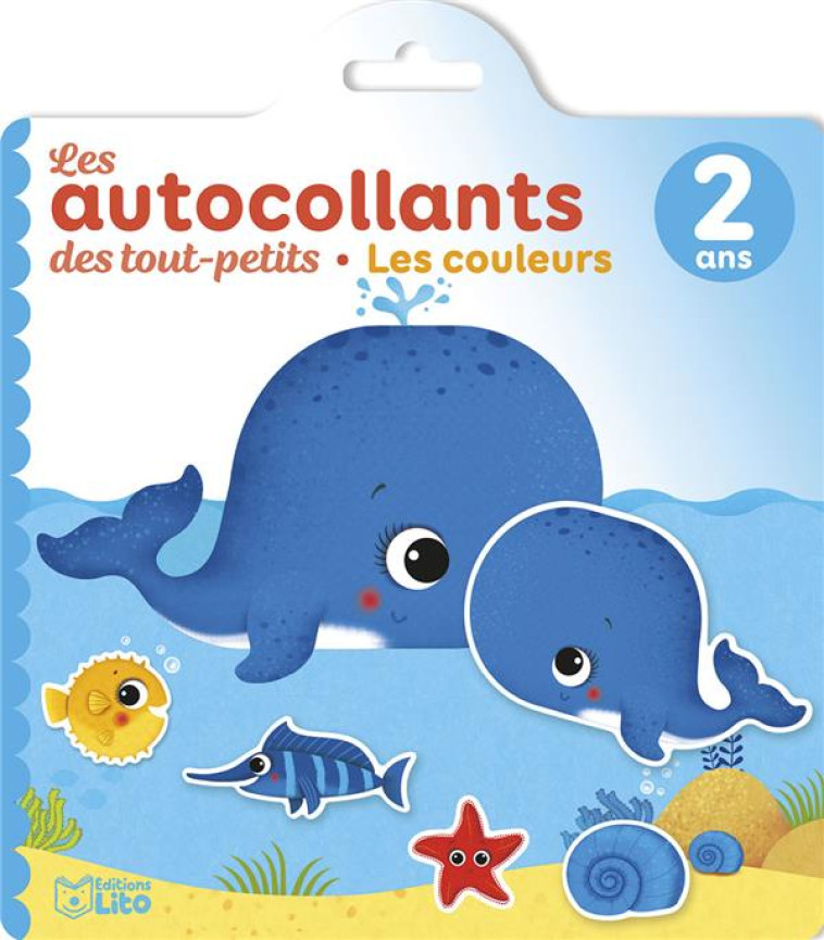 AUTOCOLLANTS DES TOUT-PETITS LA MER 2 ANS - GIORDANO - LITO