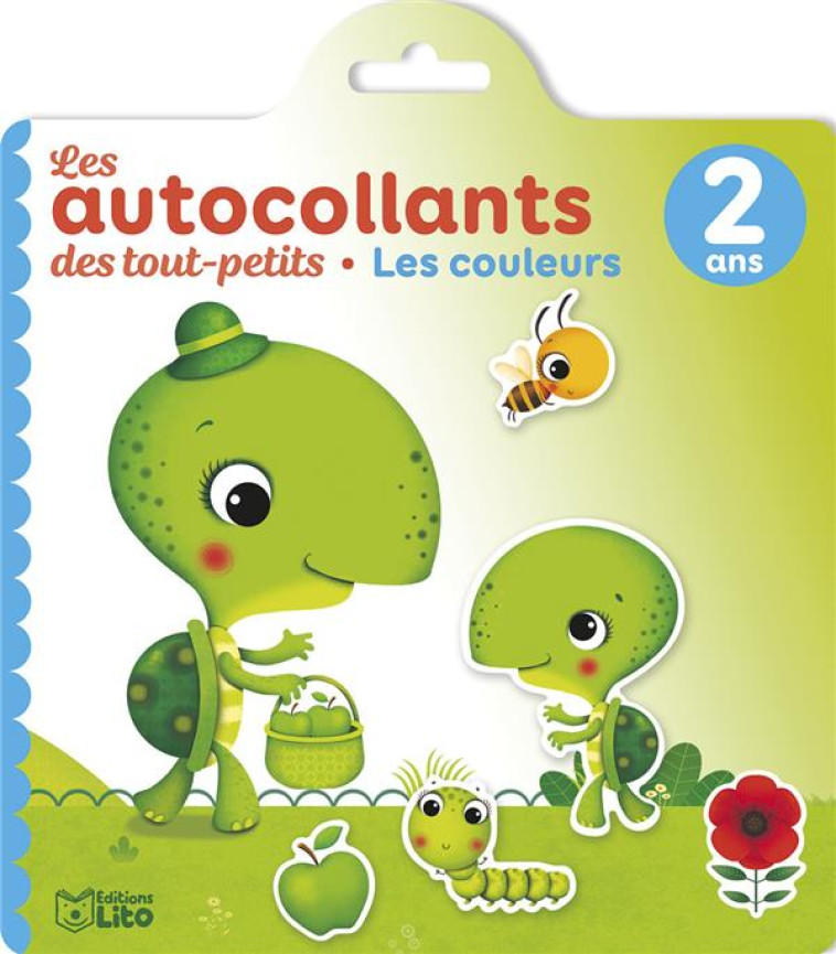 AUTOCOLLANTS DES TOUT-PETITS - LE JARDIN 2 ANS - GIORDANO - LITO