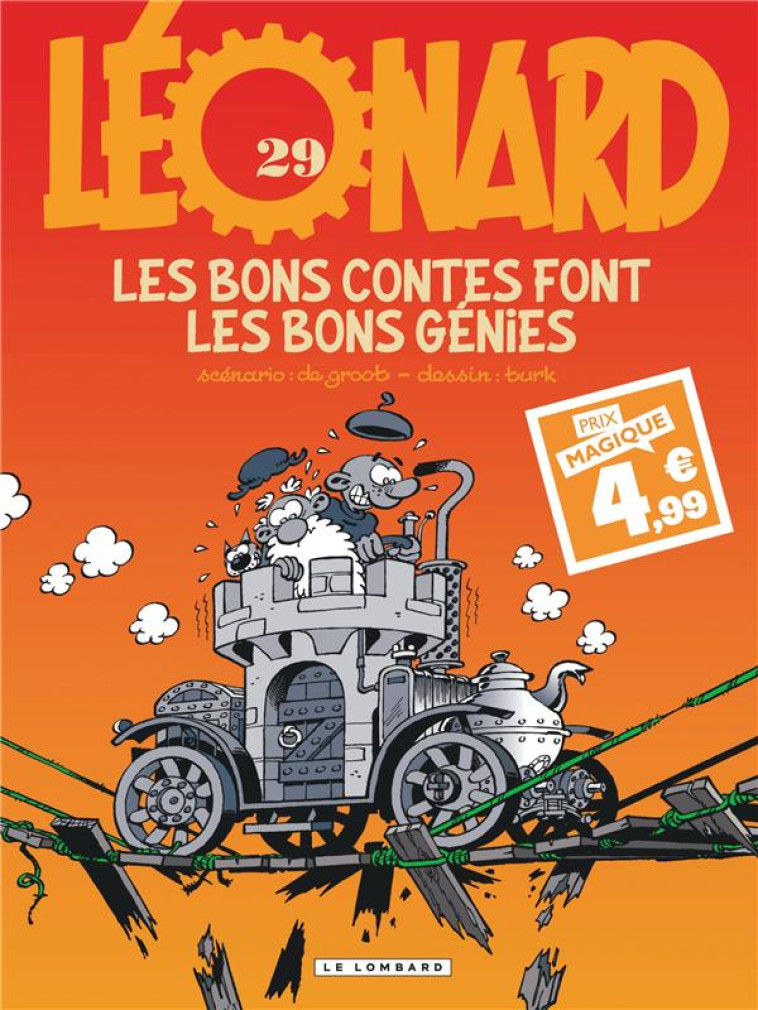 LEONARD T29 LES BONS CONTES FONT LES BONS GENIES / EDITION SPECIALE (INDISPENSABLES 2024) - DE GROOT/TURK - LOMBARD