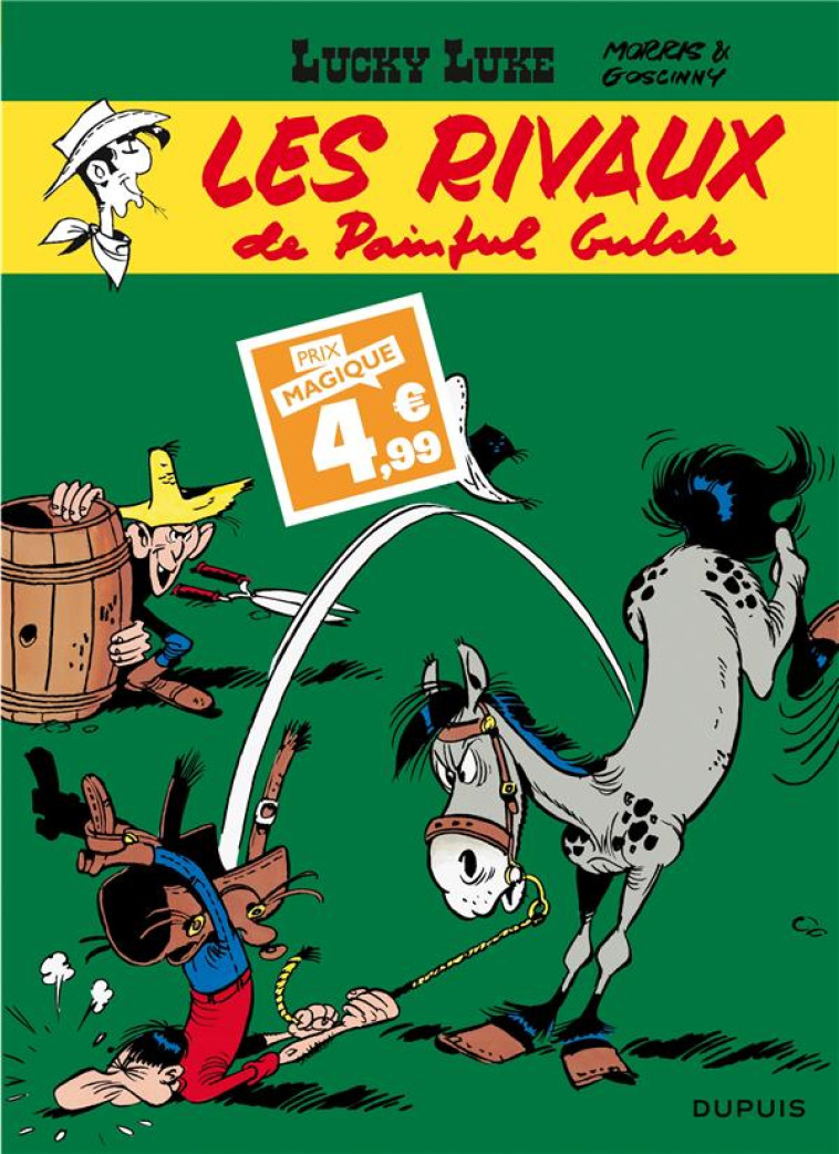 LUCKY LUKE T19 LES RIVAUX DE PAINFUL GULCH / EDITION SPECIALE (INDISPENSABLES 2024) - MORRIS/GOSCINNY - DUPUIS