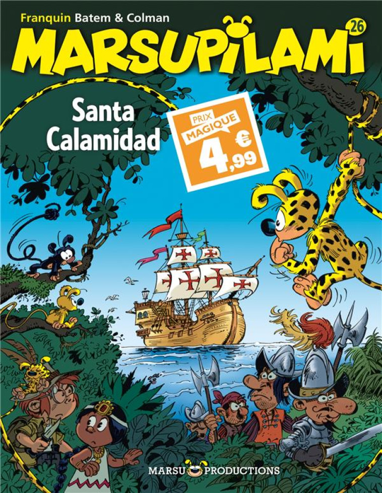 MARSUPILAMI T26 SANTA CALAMIDAD / EDITION SPECIALE (INDISPENSABLES 2024) - COLMAN/BATEM - DUPUIS