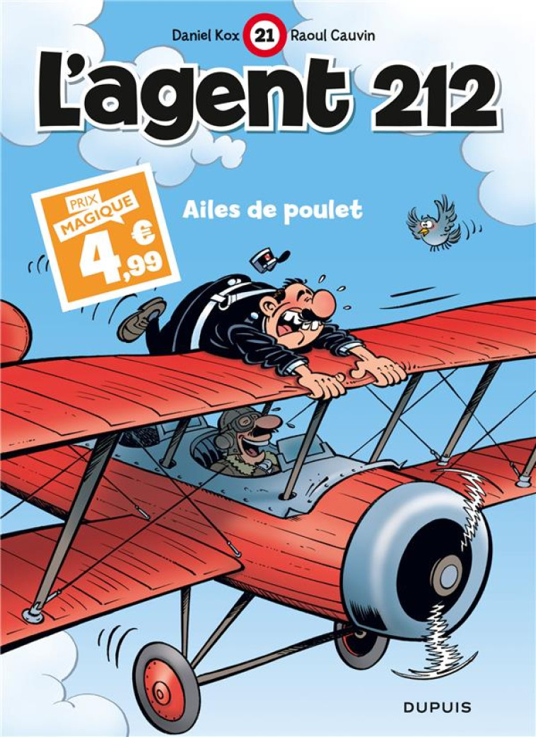 L-AGENT 212 T21 AILES DE POULET / EDITION SPECIALE (INDISPENSABLES 2024) - CAUVIN/KOX - DUPUIS