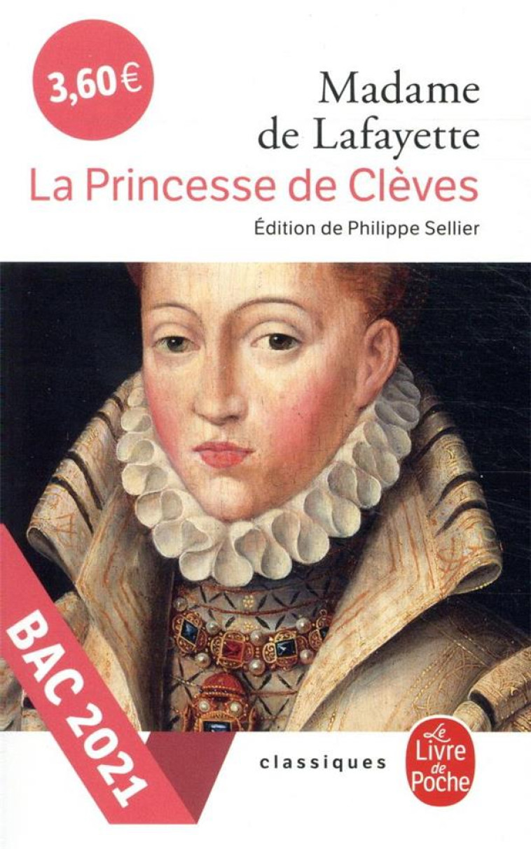 LA PRINCESSE DE CLEVES - DE LA FAYETTE - LGF/Livre de Poche