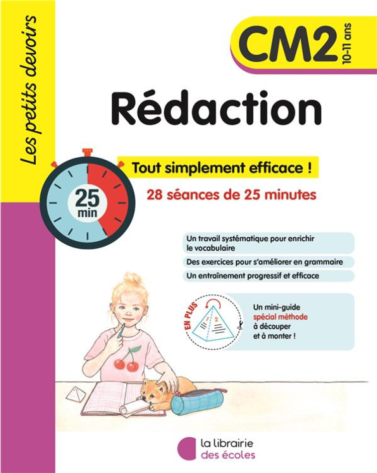 LES PETITS DEVOIRS - REDACTION CM2 (2024) - CINTRAT SOPHIE - ECOLES PARIS