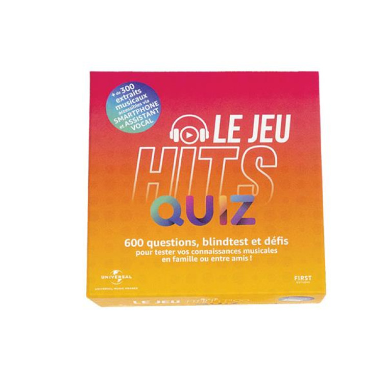 JEU HITS QUIZ - COLLECTIF - NC