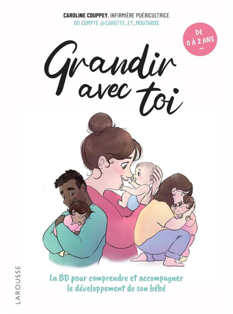 GRANDIR AVEC TOI - COUPPEY CAROLINE - LAROUSSE