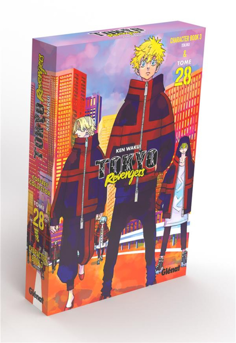 TOKYO REVENGERS T28 COFFRET COLLECTOR - WAKUI KEN - GLENAT