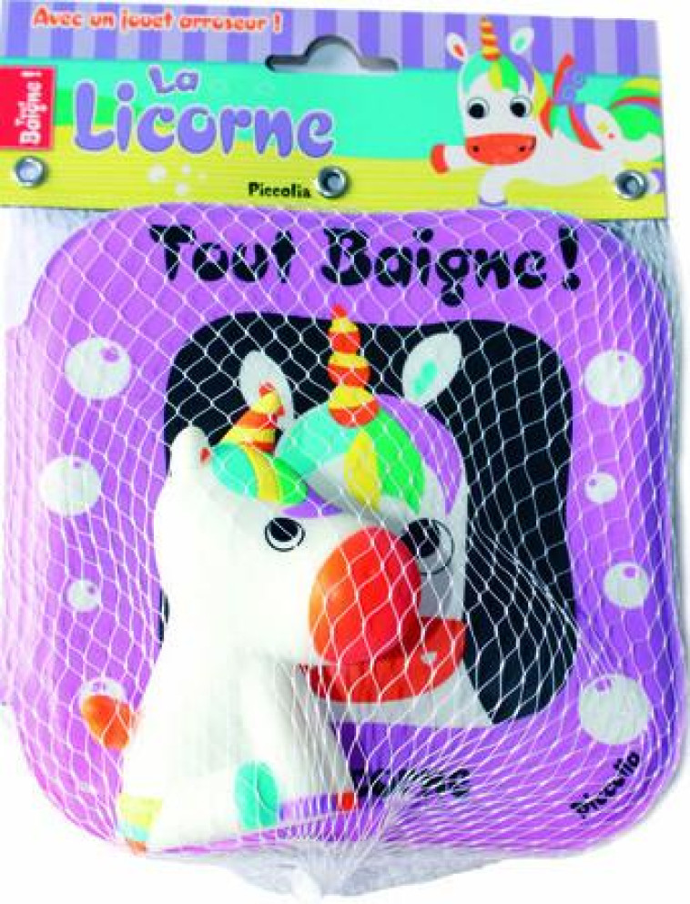 TOUT BAIGNE LICORNE - PETIT - NC