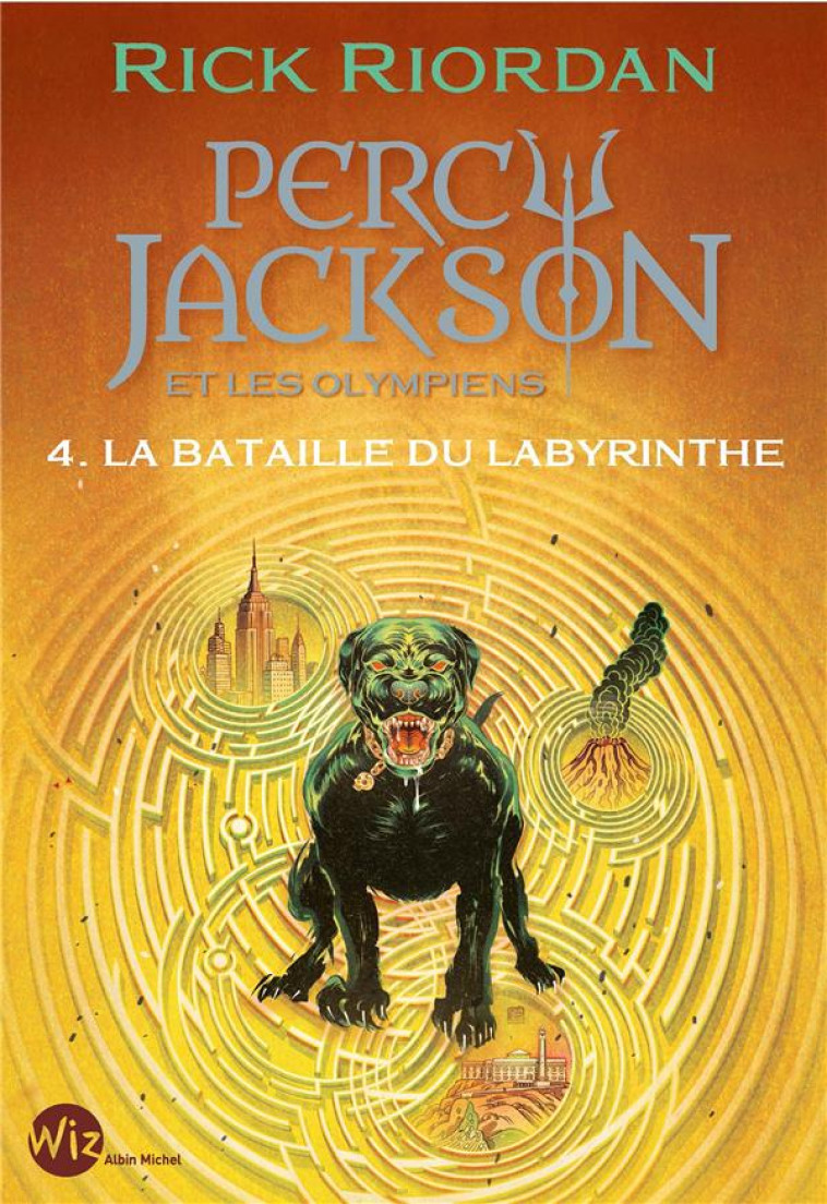 PERCY JACKSON ET LES OLYMPIENS T04 LA BATAILLE DU LABYRINTHE EDITION 2024 - RIORDAN RICK - ALBIN MICHEL