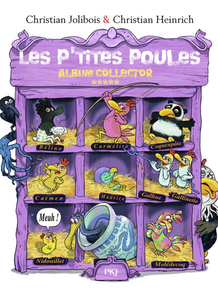 LES P-TITES POULES ALBUM COLLECTOR T05 (TOMES 17 A 20) - JOLIBOIS/HEINRICH - POCKET