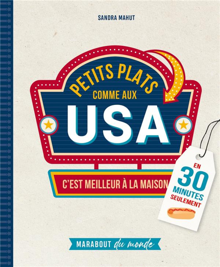 PETITS PLATS COMME AUX USA - COLLECTIF - MARABOUT