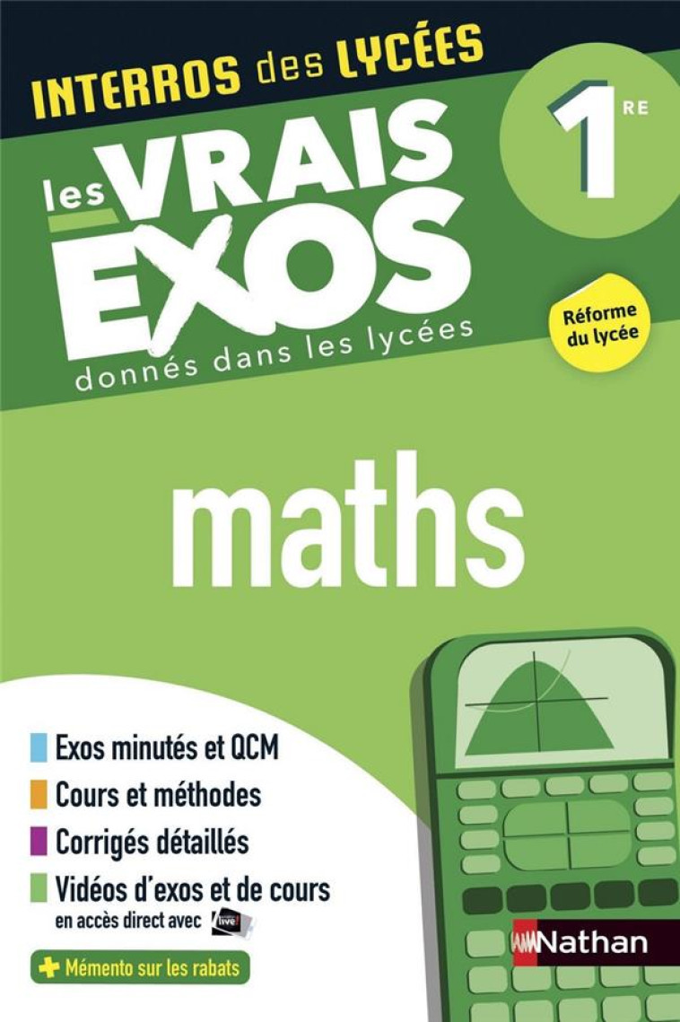 MATHS 1RE 2019 - CROUZIER/EYNARD - CLE INTERNAT