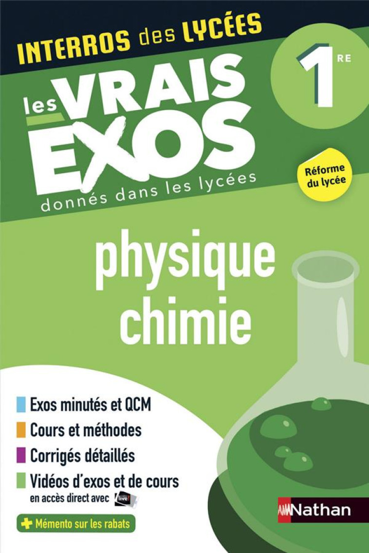 PHYSIQUE CHIMIE 1RE 2019 - COLLECTIF - CLE INTERNAT