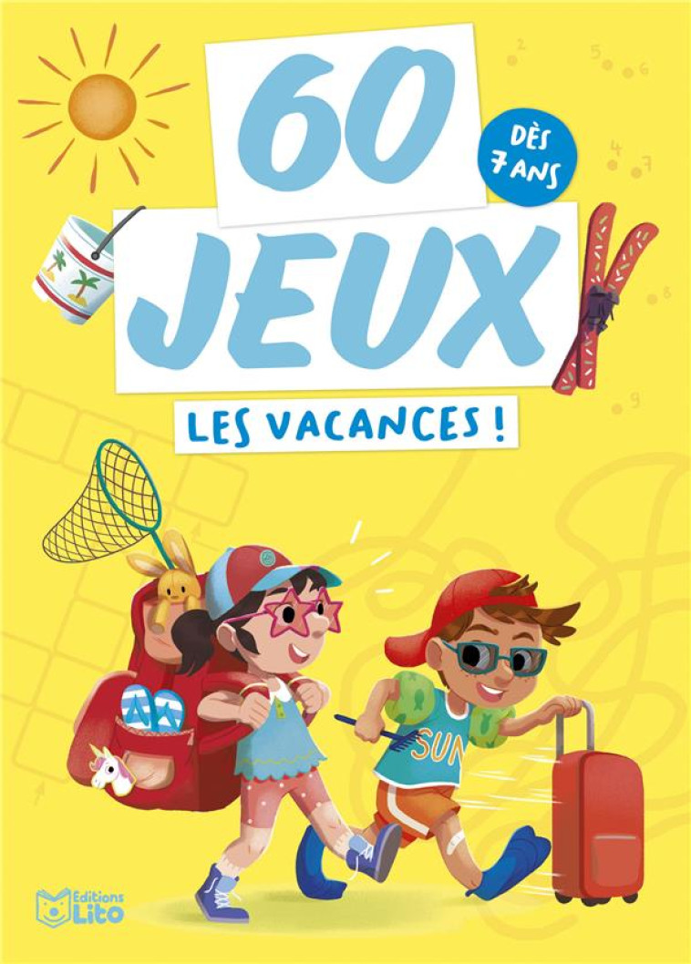 BLOC 60 JEUX LES VACANCES - XXX - LITO