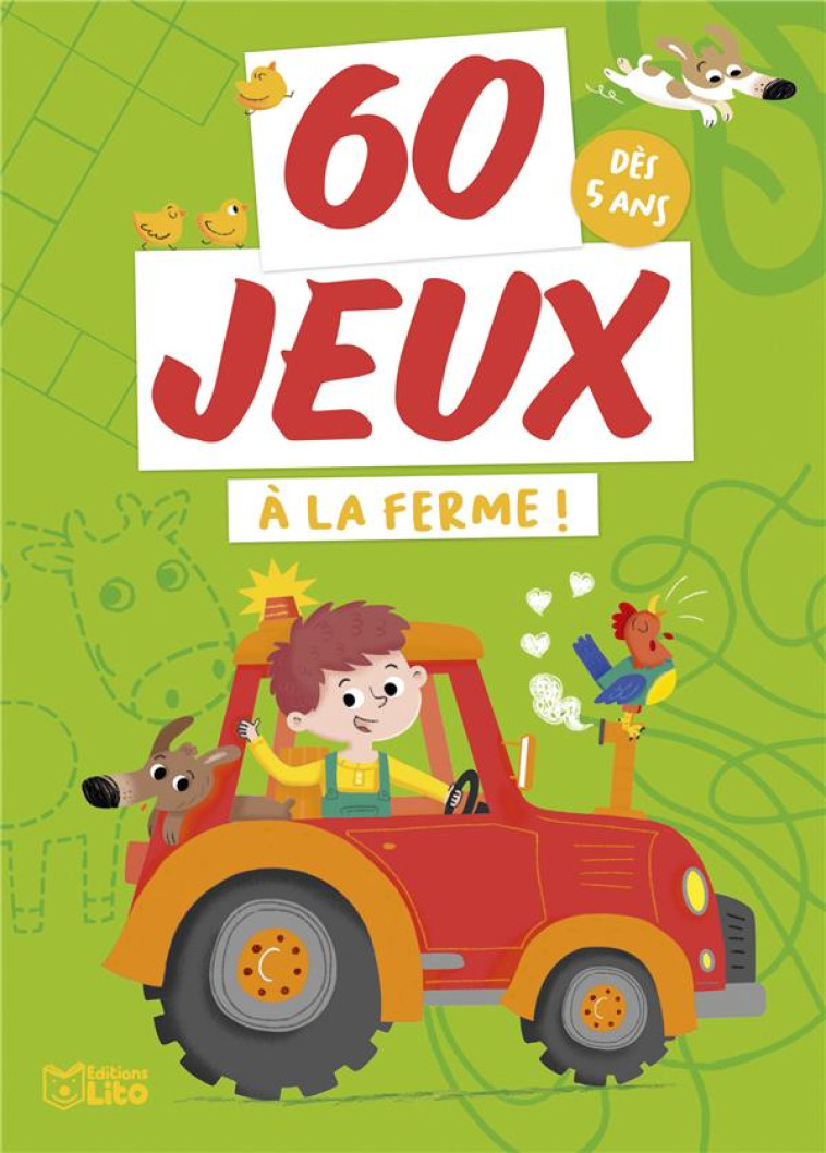 BLOC 60 JEUX A LA FERME - XXX - LITO