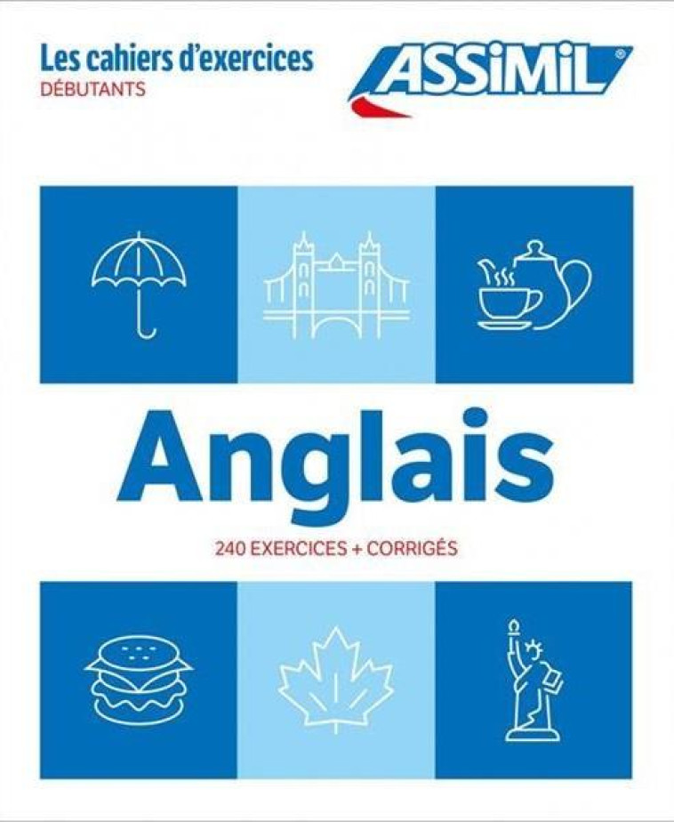 CAHIER EXERCICES ANGLAIS DEBUTANT 2024 - BAUCHART HELENE - ASSIMIL