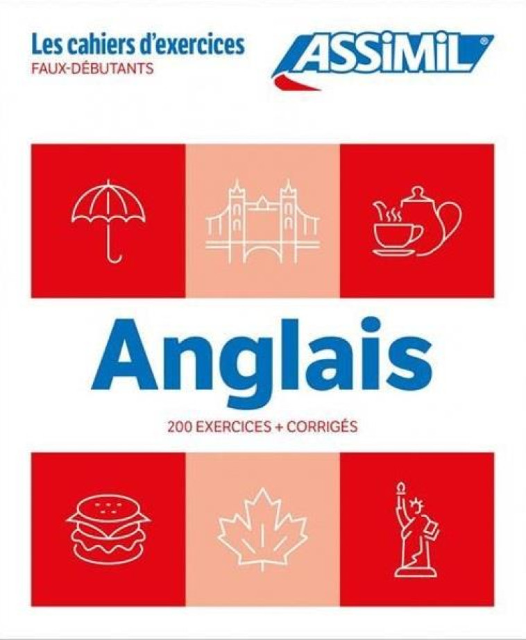 CAHIER EXERCICES ANGLAIS FAUX DEBUTANT 2024 - BAUCHART HELENE - ASSIMIL