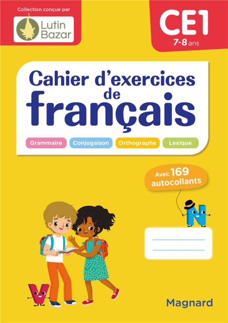 CAHIER D-EXERCICES DE FRANCAIS CE1 - CEARD MORGANE - MAGNARD