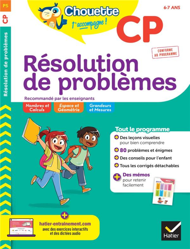 RESOLUTION DE PROBLEMES CP ED 2022 - COLLETTE GERALDINE - HATIER SCOLAIRE