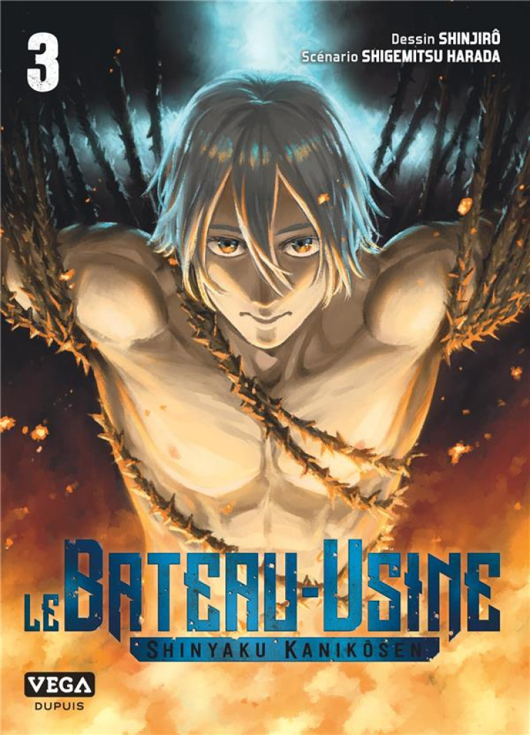 LE BATEAU-USINE T03 - HARADA SHIGEMITSU - VEGA MANGA