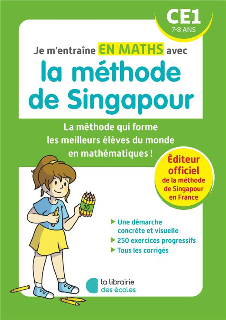 JE M-ENTRAINE AVEC LA METHODE DE SINGAPOUR - MATHS CE1 (2023) - MARSHALL CAVENDISH - ECOLES PARIS