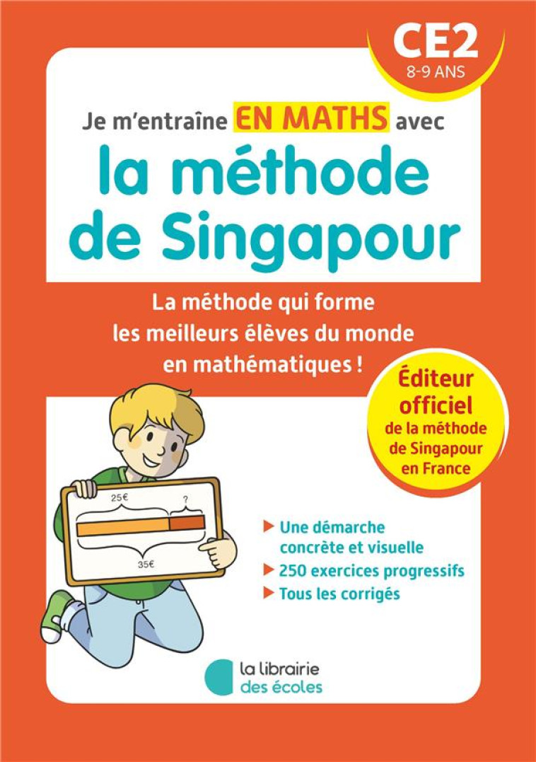 JE M-ENTRAINE AVEC LA METHODE DE SINGAPOUR - MATHS CE2 (2023) - MARSHALL CAVENDISH - ECOLES PARIS